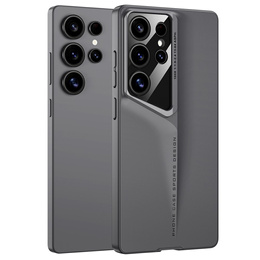 Etui do Samsung Galaxy S25 Ultra – ultra cienkie, twarde, matowe – szare
