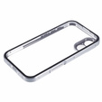 Etui do iPhone 16, Magnetic Dual Glass, srebrne