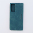 Etui do Xiaomi Redmi Note 12S, ERBORD Vintage portfel z klapką, niebieskie