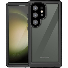 Etui Wodoodporne IP68 do Samsung Galaxy S24 Ultra, Redpepper, czarne