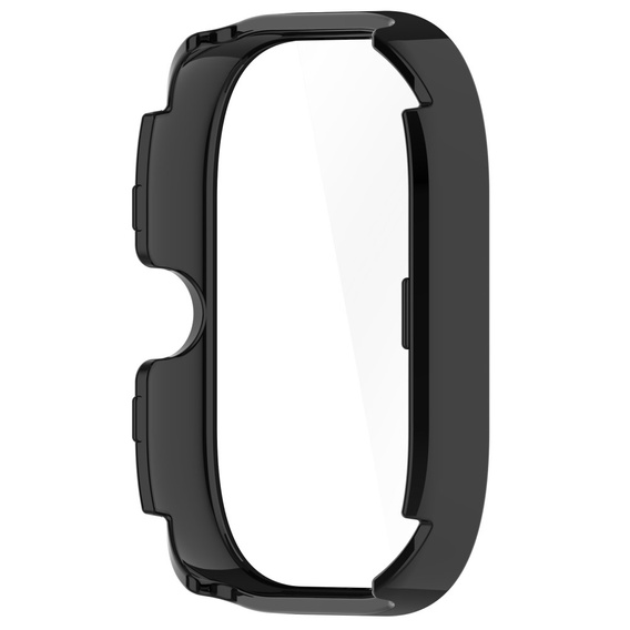 2w1 Etui + Szkło Hartowane do Xiaomi Redmi Watch 4, Czarne