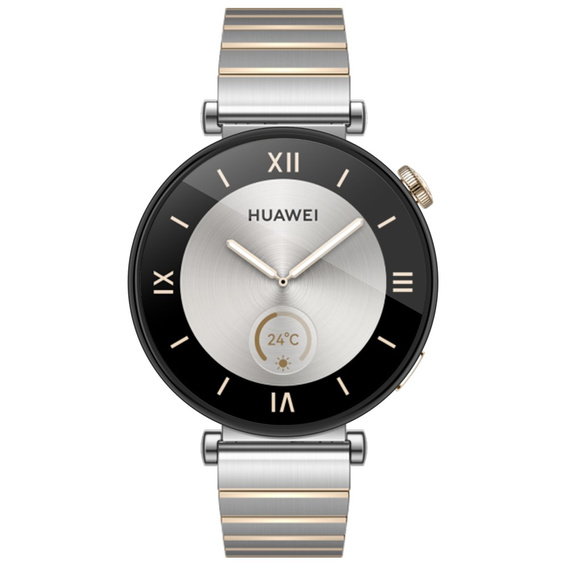 2w1 Etui z Osłoną na ekran do Huawei Watch GT 4 41mm, Czarne