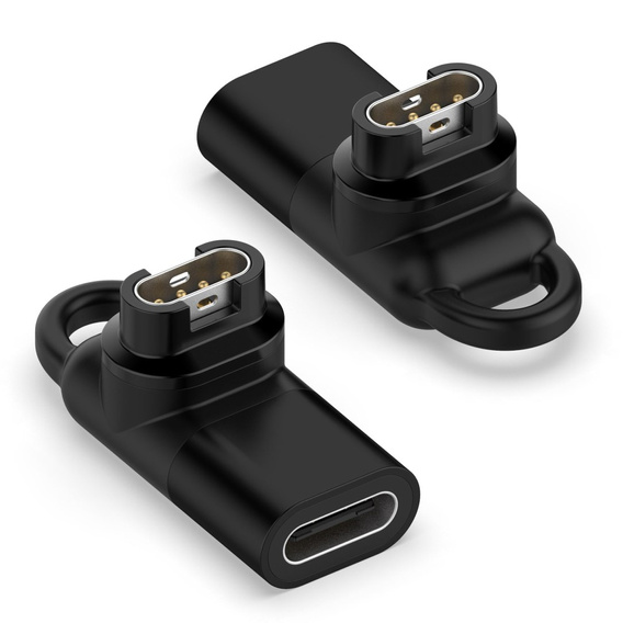 Mini złącze / Adapter do urządzeń Garmin Fenix 7, Venu 2 Plus, Instinct 2, Black