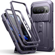 Etui pancerne do Google Pixel 10 / 10 Pro, Dexnor Full Body (Two Frames), fioletowe
