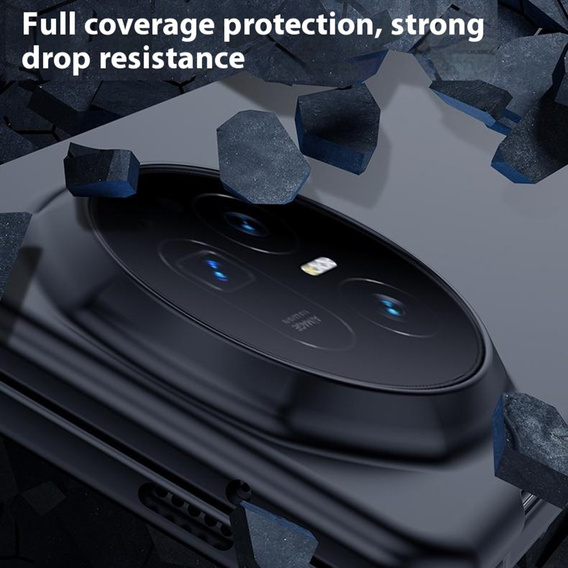 Etui do Honor Magic V5 5G, Ultra Thin Hard Case, czarne