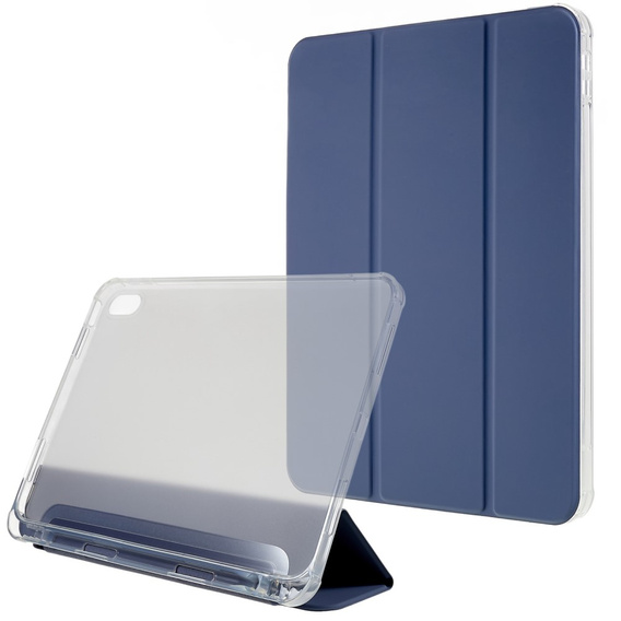 Etui do iPad 10.9" 2022 (10 gen.) / iPad 11" 2025 A16 (11 gen.), Pencil Hybrid, z miejscem na rysik, Fioletowe