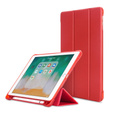 Etui do iPad 9.7" 2018/2017 (6/5 gen.) / Air 2/1 9.7" 2014/2013, Smartcase z miejscem na rysik, czerwone