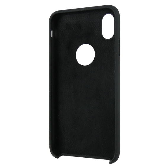 Etui ERBORD Silicone Case do iPhone XS Max - Black