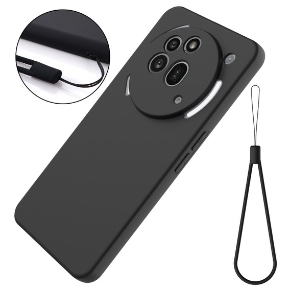 Etui do Nothing Phone 3a Pro, Silicone Lite, czarne