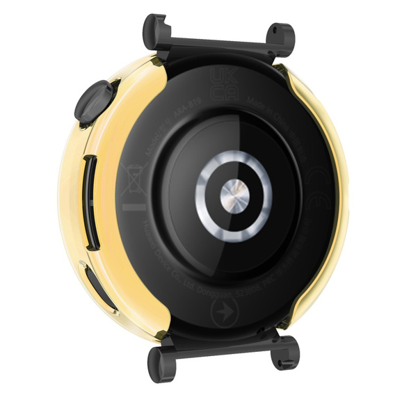 2w1 Etui z Osłoną na ekran do Huawei Watch GT 4 41mm, Złote