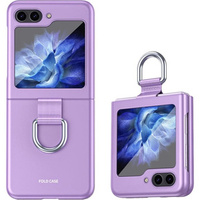 Etui Ring Holder do Samsung Galaxy Z Flip5 5G, fioletowe