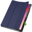 Etui do Lenovo Tab P12, Trójdzielne z miejscem na rysik, Granatowe