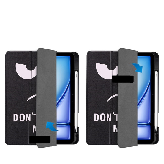 Etui do iPad Air 11" 2024 (6 gen.) / iPad Air 11" 2025 (7gen.), Smartcase, don't touch me