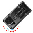 Etui Hybrid KickStand do Samsung Galaxy S21 FE, Black