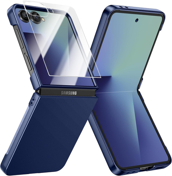 2x Szkło Hartowane do Samsung Galaxy Z Flip7 5G, ERBORD 9H Hard Glass, szybka