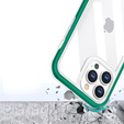 Etui ERBORD do iPhone 13 Pro, Hybrid Frame, Dark Green