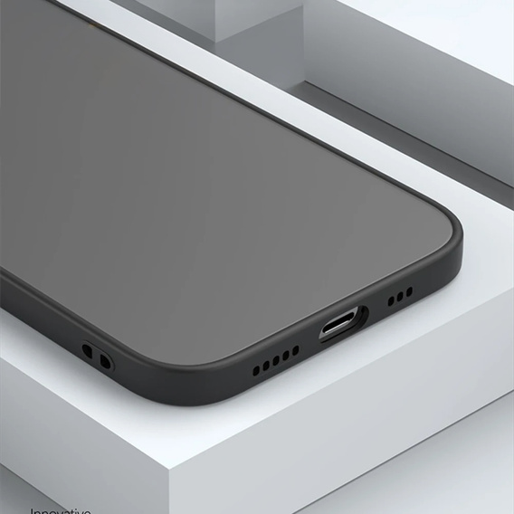 Etui do Oppo A18 4G / A38 4G, Fusion Hybrid, z ochroną aparatu, matowe / czarne