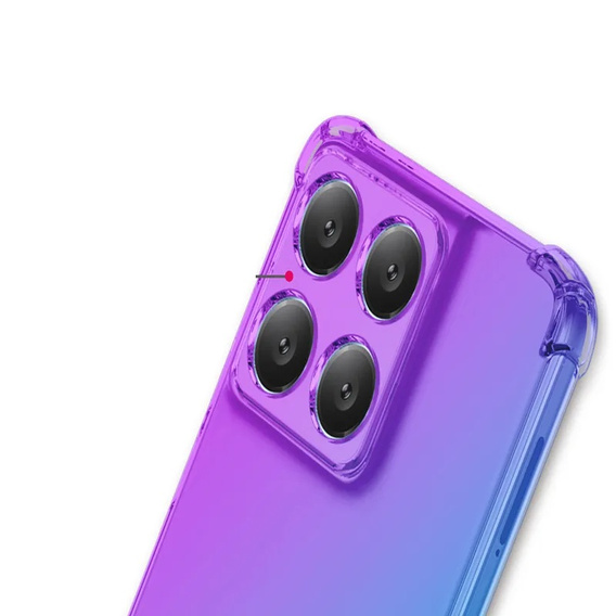 Etui Gradient Dropproof do Motorola Edge 60 / 60 Fusion, Fioletowe / niebieskie