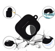 Etui Silicone na Słuchawki Apple AirPods 3, z miejscem na AirTag 2 / 1, Black