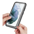 Etui do Samsung Galaxy S21 Ultra 5G, Full Body, Czarne