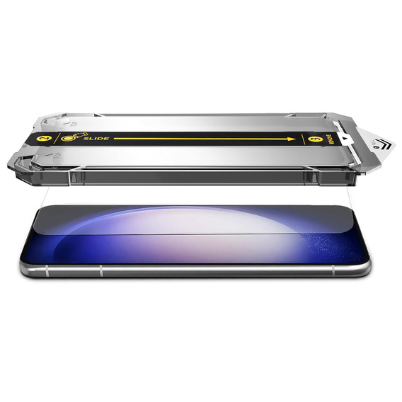 2x Szkło Hartowane do Samsung Galaxy S23, ERBORD Easy App 9H Screen Protector