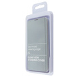 Etui do Samsung Galaxy A72 5G, Clear View, srebrne