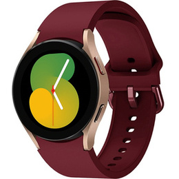 Pasek Silikonowy do Samsung Galaxy Watch 4/5/6/7 40/42/43/44/45/46/47mm, Bordowy
