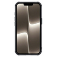 Etui do iPhone 16e, pancerne Nillkin, Icelade Prop, do Magsafe, czarne