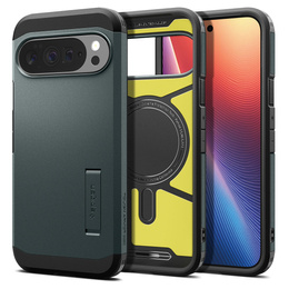 Etui Spigen do Google Pixel 10 Pro XL, Tough Armor MagSafe, Abyss Green