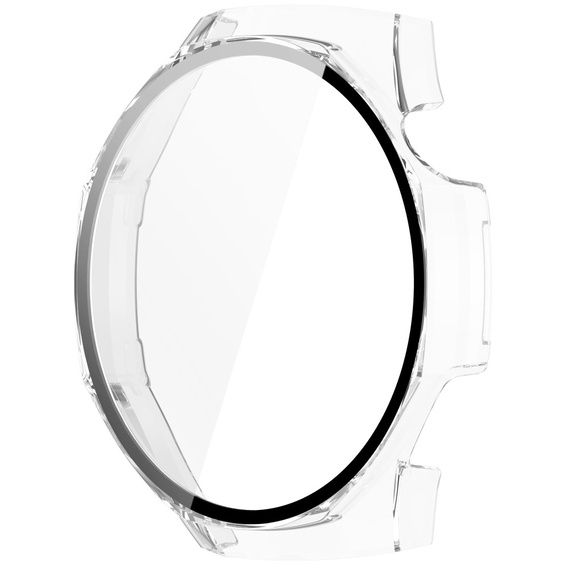 Etui do Huawei Watch GT 5 Pro 46mm, Przezroczyste + Szkło Hartowane