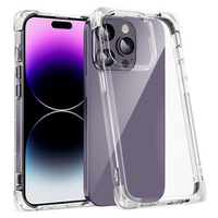 Etui do iPhone 14 Pro, ERBORD CornerShield, przezroczyste