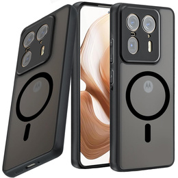 Etui do Motorola Edge 50 Ultra, do MagSafe, ERBORD Matt Case, czarny