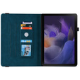 Etui do Samsung Galaxy Tab A11+, Butterfly, niebieskie