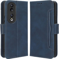 Etui z klapką do Honor 90, Card Slot, niebieskie