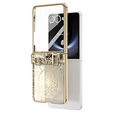 Etui do Samsung Galaxy Z Flip7 5G, Mechanical Legend, złote