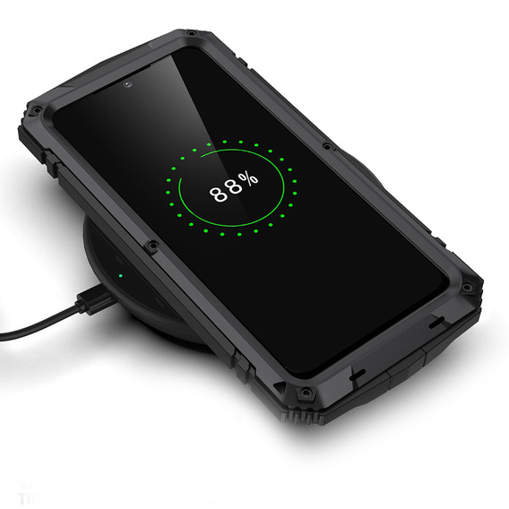 Etui Defender Kickstand do Samsung Galaxy S22 5G, czarne