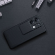 Etui do Xiaomi Redmi Note 13 5G, pancerne Nillkin, CamShield Pro, czarne + 2x Szkło hartowane 