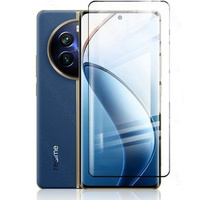 Szkło Hartowane 3D do Realme 12 Pro 5G / 12 Pro+ 5G, czarne