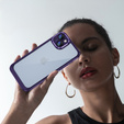 Etui do iPhone 14 Plus, ERBORD Impact Guard, ciemnofioletowe