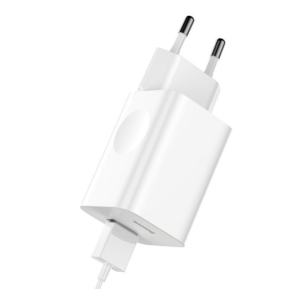 Baseus QC 3.0 – ładowarka sieciowa USB-A 24W, biała