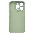 Etui do iPhone 15 Pro Max, Silicone Lite, zielone