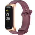 Pasek Silikonowy do Samsung Galaxy Fit 2 SM-R220, Bordowy