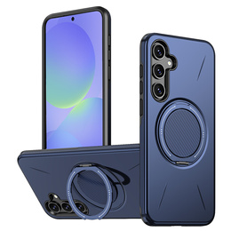 Etui do Samsung Galaxy A37 5G, z podstawką, do MagSafe, niebieskie