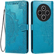 Etui z klapką do Xiaomi Redmi 14C / Xiaomi Poco C75, Mandala, niebieskie