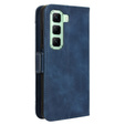 Etui z klapką do Infinix Hot 50 4G, Card Slot, granatowe