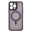 Etui do MagSafe do iPhone 12 / 12 Pro, Hybrid Matte Lens Pro, czarne + Szkło na ekran