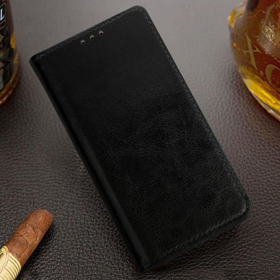 Etui z klapką do Samsung Galaxy A17 5G, czarne
