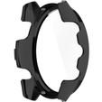 2w1 Etui + Szkło Hartowane do Garmin Forerunner 265, Czarne