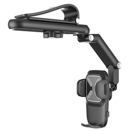 Uchwyt samochodowy na telefon na lusterko wsteczne z klipsem