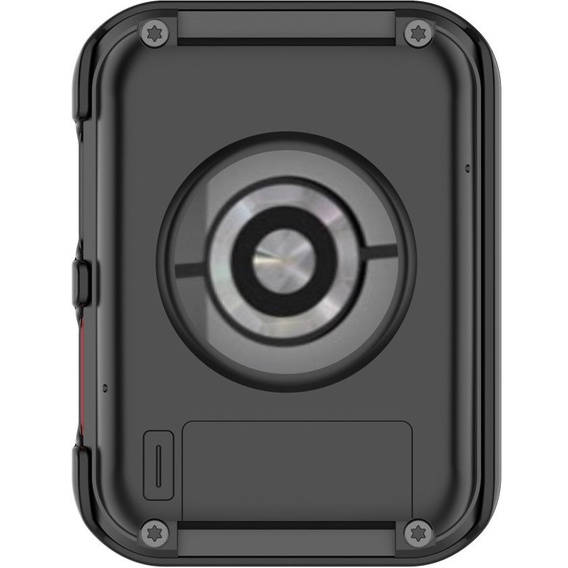 2w1 Etui + Szkło Hartowane do Huawei Watch D, Czarne
